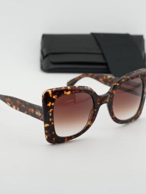 Isabel Marant IM 0120/S 0086 HA Square Sunglasses - Havana/Brown